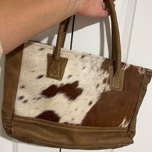 Cow Print Bag